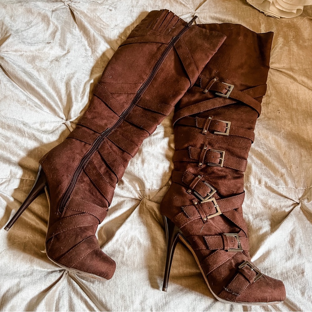 Michael Antonio Knee High Boots